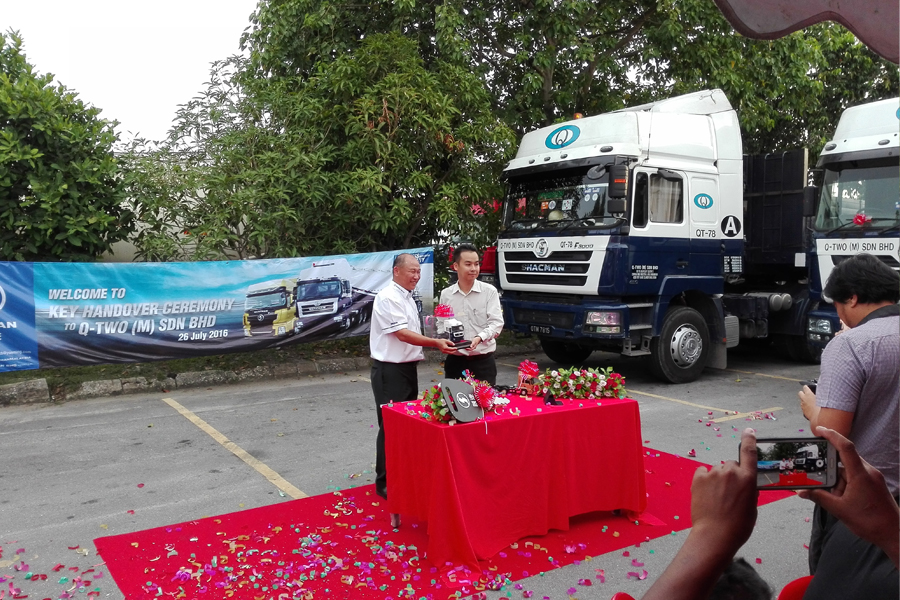 Malaysia vehicle delivery ceremony