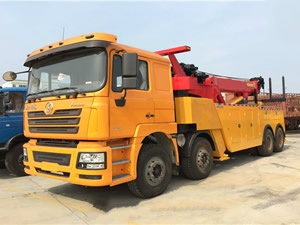 12 Wheeler Wrecker Truck With Rotatory Crane