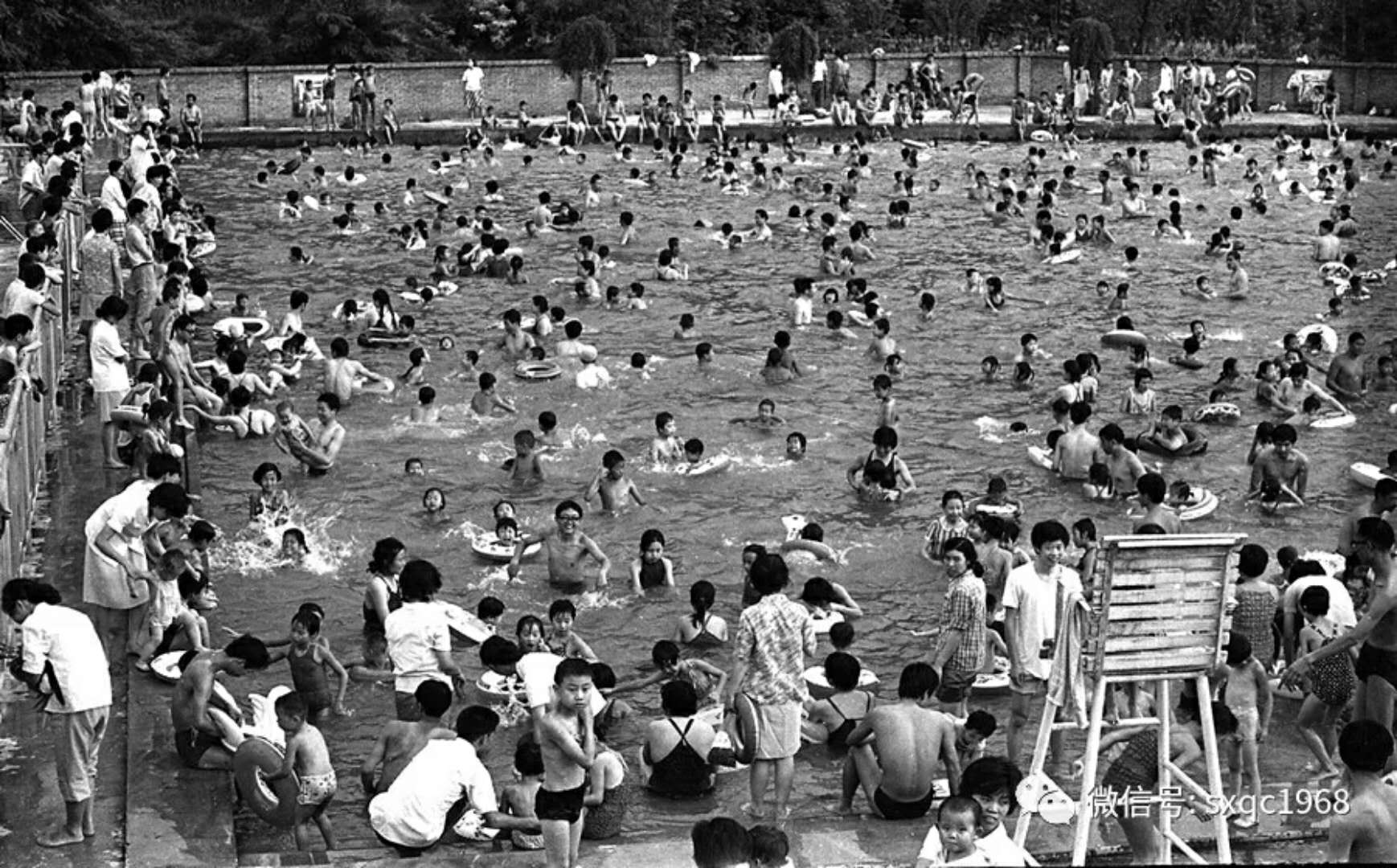 Swiming in summer, October 1984