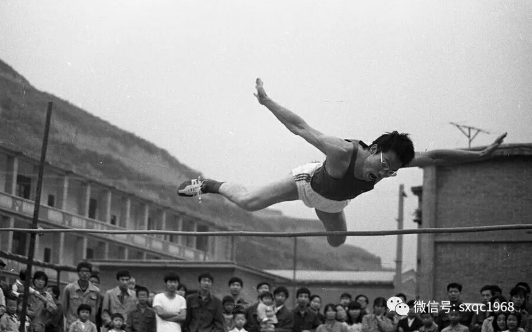 The first athletic competition of Shanqi, November 19, 1984