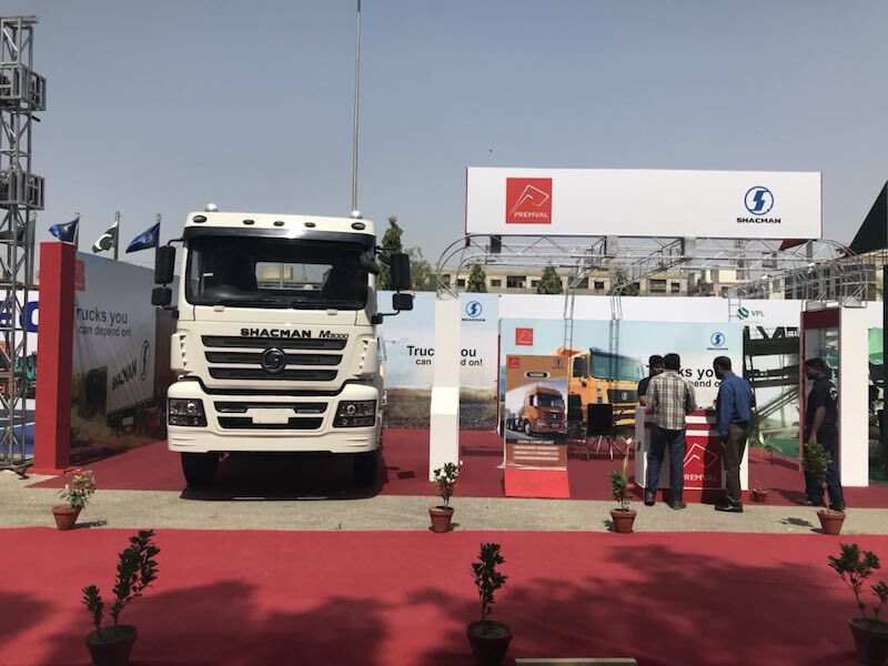 Pakistan international Engineering Machinery Exhibition was held successfully, SHACMAN heavy trucks cause great attention!