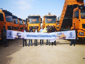 H3000 Dump truck landing in Jordan