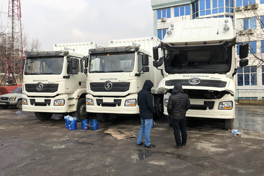 First batch of H3000 vehicles arrive in Tajikistan